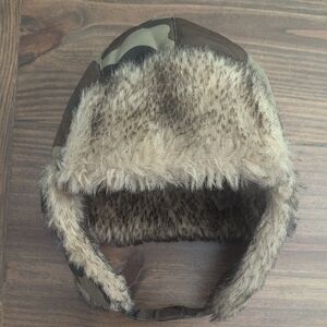 ⭐3/$12⭐ Camouflage Faux Fur Trapper Hat